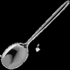 Salad spoon “Olivia”  stainless steel , L=260/80, B=3mm  metal.