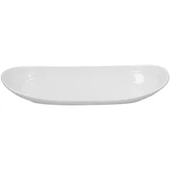 Oval dish  porcelain , L=30, B=11cm  white