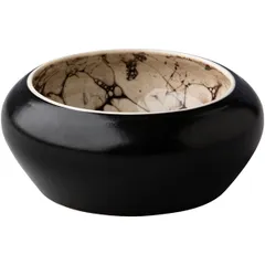 Salad bowl “Ro design bai kevala” ceramics 350ml D=125,H=52mm black,white