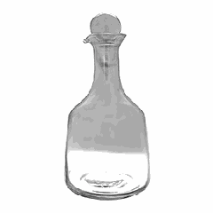 Графин с крышкой стекло 0,5л D=95,H=200мм прозр.