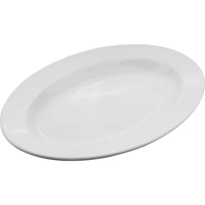 Блюдо овальное фарфор ,L=38,1см белый, изображение 2