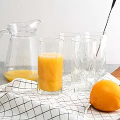 Хайбол (стакан) «Рош» стекло 450мл D=75,H=146мм прозр., изображение 4