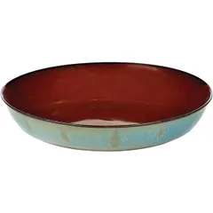 Блюдо «Террес де Ревес» глубокое керамика D=175,H=30мм коричнев.,серый, изображение 2