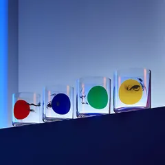 Олд фэшн (стакан) с рисунком стекло 390мл D=82,H=88мм прозр., изображение 2