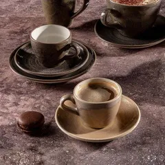 Блюдце «Революшн Сэндстоун» фарфор D=12,5см бежев., изображение 2