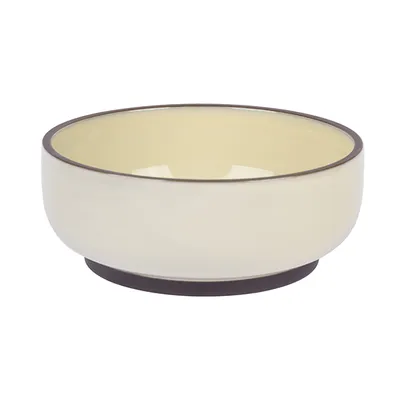 Салатник «Блисс» фарфор 2,5л D=233,H=9мм бежев.