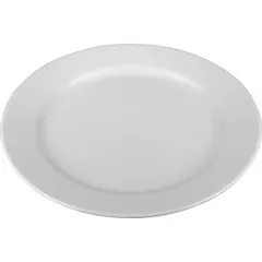 Тарелка «Тренд» мелкая фарфор D=21см белый, изображение 2