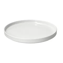 Блюдо «Тэзис» с бортом фарфор D=27см белый, изображение 2