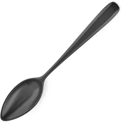 Dessert spoon “Zoe” stainless steel ,L=184,B=3mm black