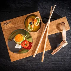 Салатник «Пеблс» набор[4шт] сталь нерж. ,H=25,L=65,B=60мм черный, изображение 4