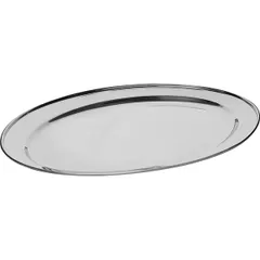 Oval serving dish “Prootel”  stainless steel , L=60, B=43 cm  silver.