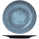 Тарелка «Млечный путь бирюза» фарфор D=20см бирюз.,черный, Цвет: Бирюзовый, Диаметр (мм): 200