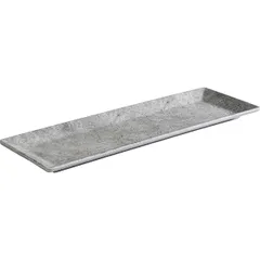 Serving tray GN 2/4 “Element” plastic ,H=15,L=310,B=105mm gray