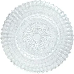 Тарелка «Гелиос» подстановочная стекло D=33,5см прозр.