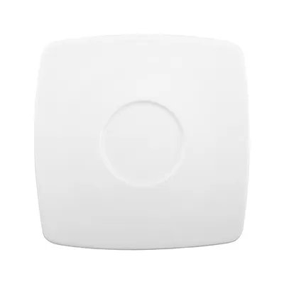 Блюдце «Белая» Принц квадратное фарфор ,L=14,5,B=14,5см белый, изображение 2