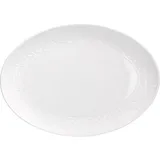 Блюдо «Жасмин» овальное фарфор ,L=30,5,B=21,5см белый