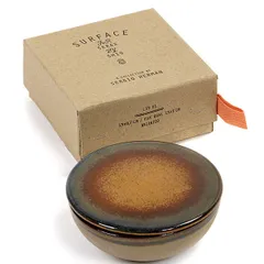 Салатник «Серфис» с крышкой керамика D=13,H=5см коричнев., изображение 3