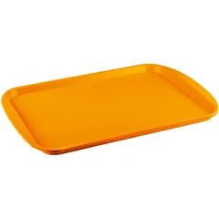 Rectangular tray  polyprop. , L=42, B=30cm  orange.