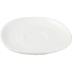 Блюдце «Милк» фарфор D=12/4см белый, изображение 2