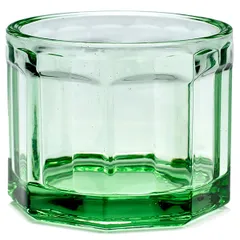 Олд фэшн (стакан) стекло 160мл D=8,H=6см зелен.,прозр., изображение 3