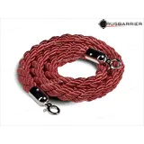 Канат плетен с декор.карабином 2 метра KP 0020 red