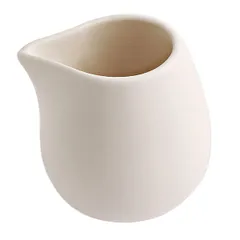 Sauce boat “Base” ceramics 160ml D=7,H=7cm white