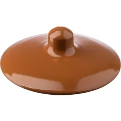 Cover for baking pot for art. OBCh00000343 l/c  ceramics  brown.