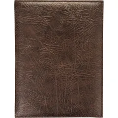 Menu folder A4 2 sides  leatherette , L=32.5, B=25cm  brown.