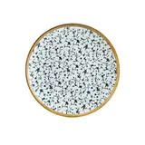 Тарелка «Калиф» фарфор D=17см белый,синий