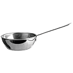 Кокотница «Соня» сталь нерж. 145мл D=65,H=50,L=140мм металлич.