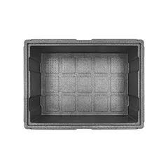 Термоконтейнер «Нормал» до 50 кг полипроп. 84л ,H=32,L=80,B=60см черный, изображение 4