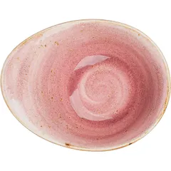 Салатник «Крафт распберри» фарфор 450мл ,H=75,L=180,B=140мм розов., изображение 4