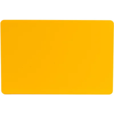 Доска разделочная пластик ,H=1,L=30,B=20см желт.