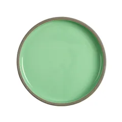 Тарелка «Блисс» с бортом фарфор D=195,H=29мм мятный