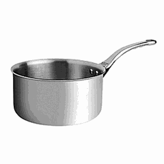 Sauté pan stainless steel 3.4l D=20,H=11cm