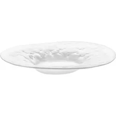 Deep plate  porcelain  D=280, H=45mm  white