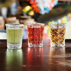 Стопка набор[6шт] стекло 34мл D=44,H=55мм в ассорт., изображение 4