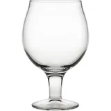 Beer glass glass 390ml D=64,H=142mm clear.