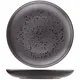 Тарелка «Оникс» плоская без полей керамика D=250,H=27мм черный, Диаметр (мм): 250