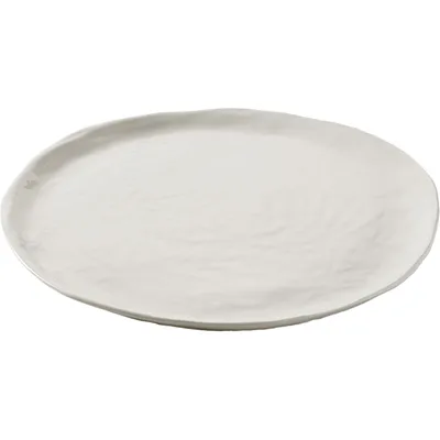 Тарелка «Уайли» фарфор D=265,H=17мм белый,матовый, изображение 3