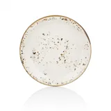 Тарелка мелкая "Elegance" 17см. фарфор By Bone