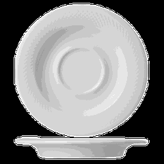 Saucer “Portofino” porcelain D=13,H=2cm white