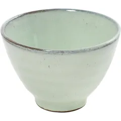 Salad bowl “Aqua”  ceramics  D=110, H=75mm  light green.