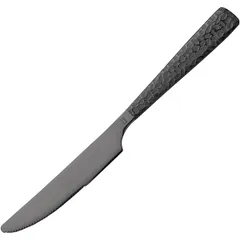 Forged table knife “Palace Martelato”  stainless steel , L=218/105, B=19mm  black