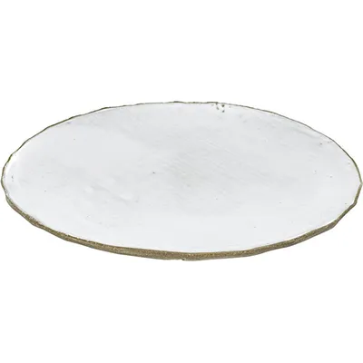 Тарелка бетон D=280,H=35мм белый,серый, изображение 2