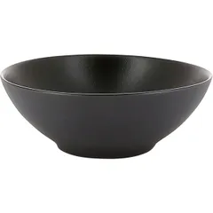 Salad bowl “Ekinox” ceramics 350ml D=15,H=5cm black