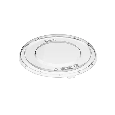 Крышка для бумажного контейнера OneBowl 760 мл пластик D=14,5см прозр.