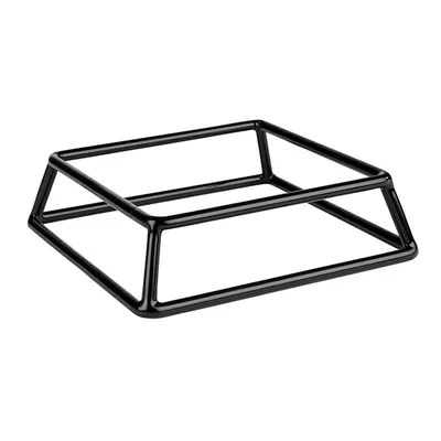 Подставка фуршетная «Мульти» для блюда металл ,H=5,L=18,B=18см черный