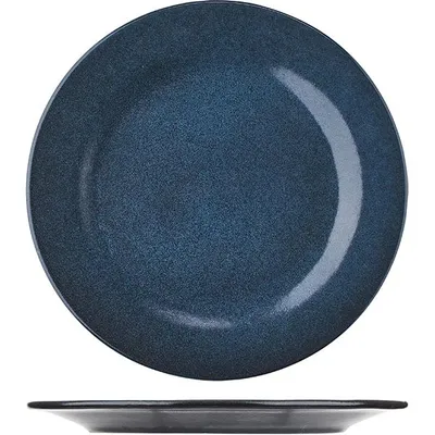 Тарелка «Млечный путь голубой» фарфор D=26см голуб.,черный, изображение 2