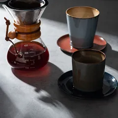 Стакан для горячих напитков «Террес де Ревес» керамика 310мл D=85,H=95мм серый, изображение 4